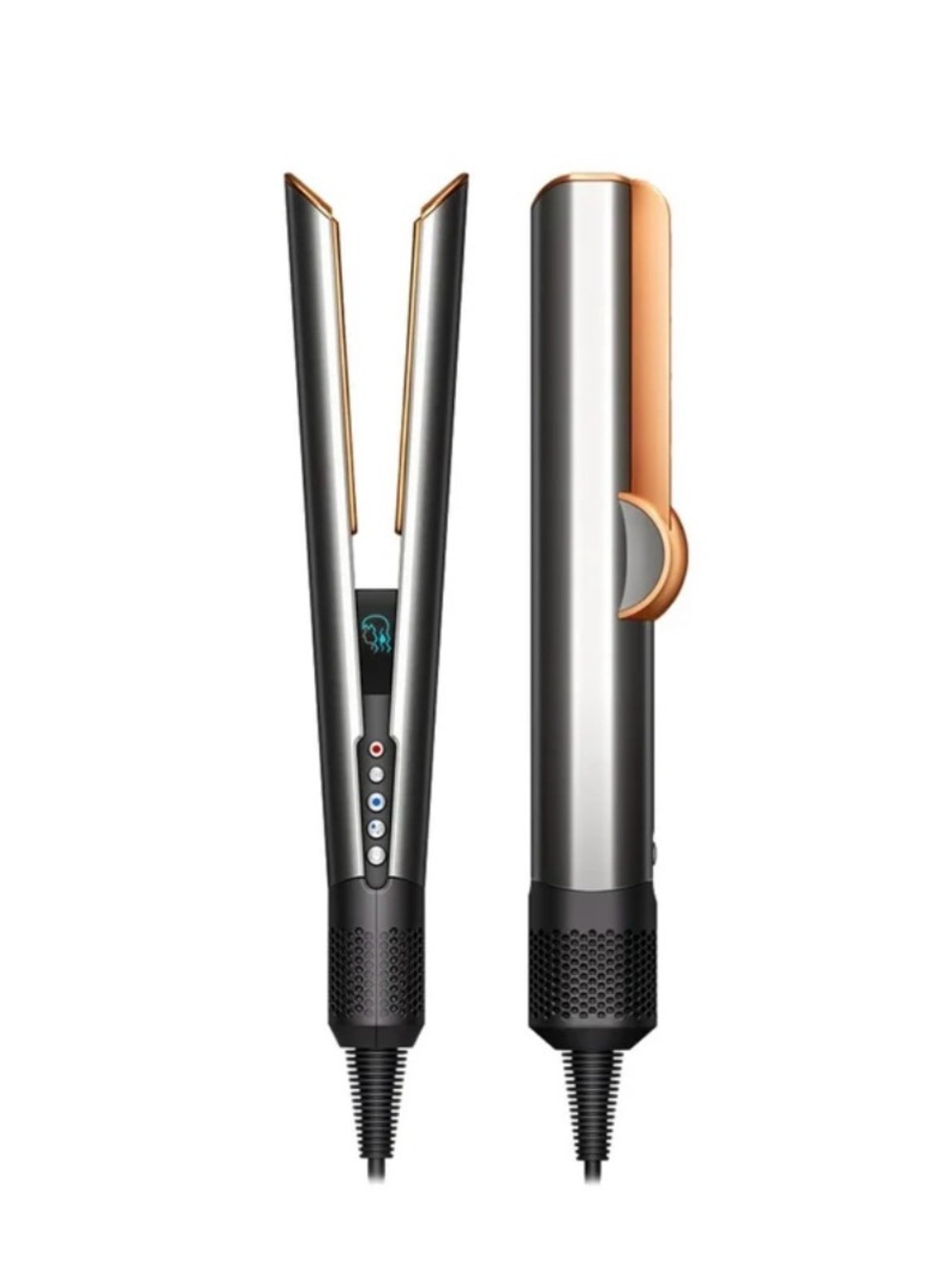 Dyson Metallic Gray & Nickle Hair Straightener - EU version